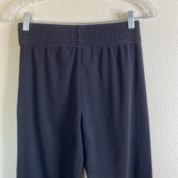 Everlane black ribbed flare pant Sz small EUC - Picture 6 of 7